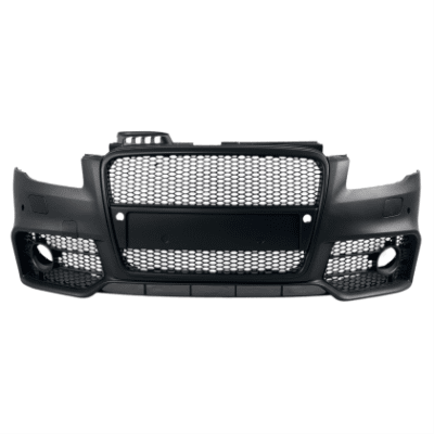 Предна броня за Audi A4 B7 8E (2004-2008) - S-Line Design с черна решетка с отвори за парктроник