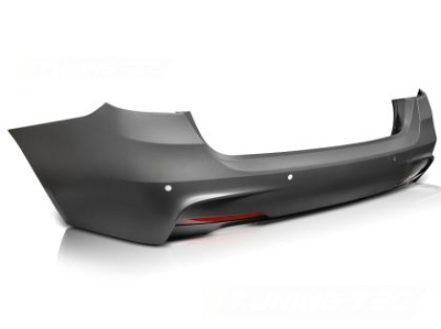 Задна Броня за BMW F31 комби (2011+) - M-Tech дизайн с отвори за парктроник