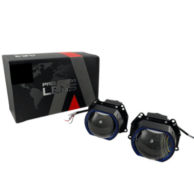 Лед лупи за вграждане 3" A38 6000K - квадратни