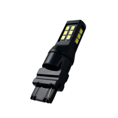 Лед крушка T25 с 28 диода 2835 chip 10-24v - бяла