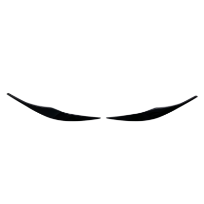 Вежди за фарове BMW E90 (2005-2012) - черни гланц