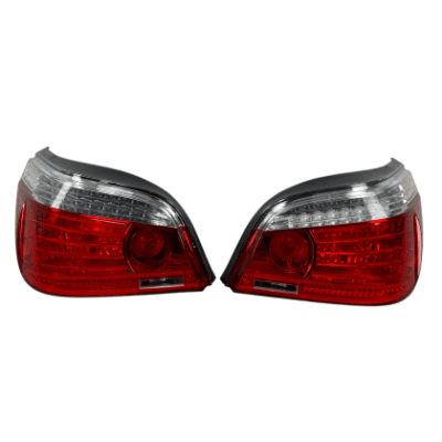 Диодни Led стопове за BMW E60 (2003-2007) -  facelift look червени
