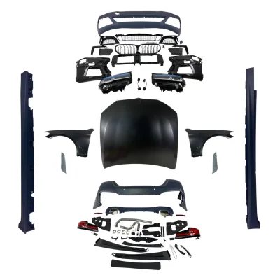 Боди кит М пакет за BMW F10 sedan (2014-2017) - M-Tech дизайн пълна конверсия към G30 facelift design