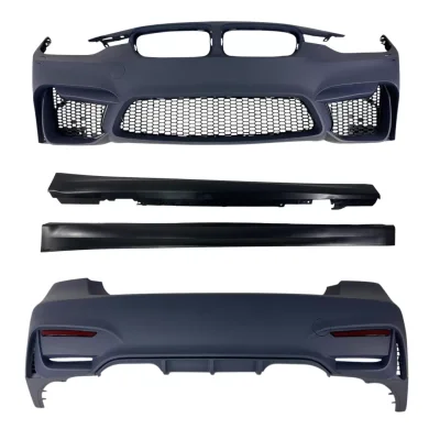 Боди кит М пакет за BMW F30 (2012-2018) - M3 дизайн без отвори за халогени