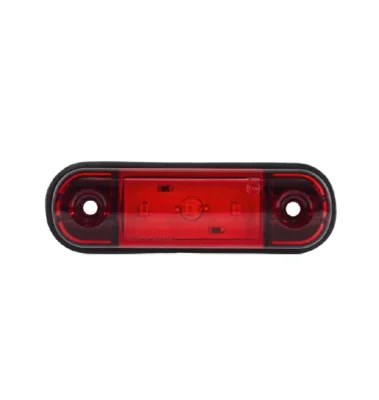 Червена LED Габаритна светлина / Маркер - 3 диода 12V-24V