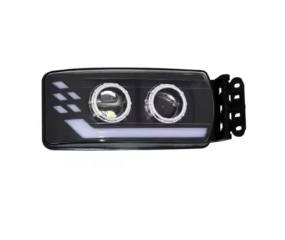 Десен LED Фар за IVECO STRALIS 24V – DRL, Startup Effect, Лупи, OEM 5801571745