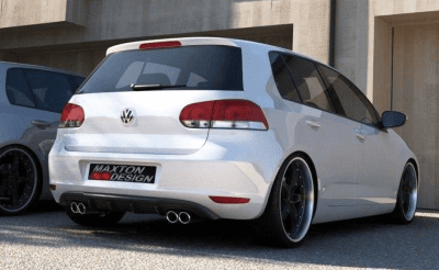 Дифузьор за задна броня за VW Golf 6 (2008-2012) Maxton Design