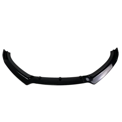 Добавка предна броня за Audi A4 B8 (2008-2012) - черен гланц