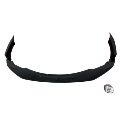 Добавка предна броня за BMW F20 (2011-2014) M Performance Style - черен гланц