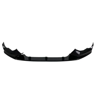 Добавка предна броня за BMW F20 (2015-2019) M Performance Style - черен гланц