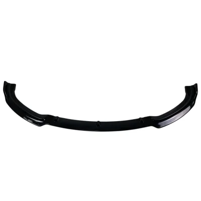 Добавка предна броня за BMW F30 (2011-2018) M Tech - черен гланц