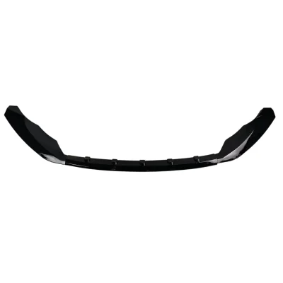 Добавка предна броня за Skoda Octavia (2017+) - черен гланц