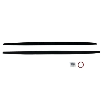 Добавка за прагове за BMW F20 M Performance - черен гланц