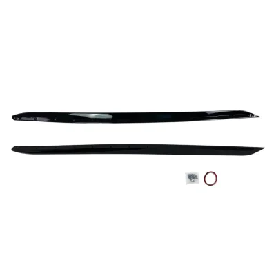 Добавка за прагове за BMW G20 M Performance - черен гланц