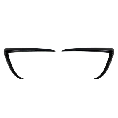 Добавки за броня около халогените за Tesla Model 3 (2017-2022) Aero Style - черен гланц