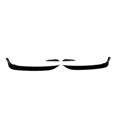 Добавки за предна броня странични за Volkswagen Golf 7.5 GTI Blade - черен гланц