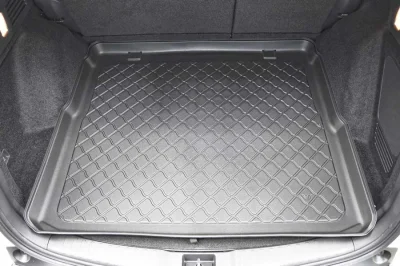 Гумирана стелка за багажник за Honda CR-V RW (V) (2018-2023) / CR-V RW (V) Hybrid e:HEV (2019-2023); 5 seats; upper boot (flat loading threshold); variable boot floor in top position