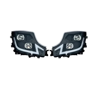 Комплект LED фарове 24V с DRL за Mercedes Actros MP4 / Mercedes Actros MP5 OEM 9608200239 / 9608200339 / 9608200439 / 9608200539