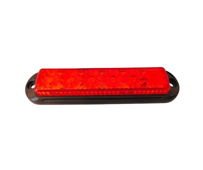 LED аварийна / сигнална лампа (Flash) – Червена 6 Диода 4 режима 12V-24V