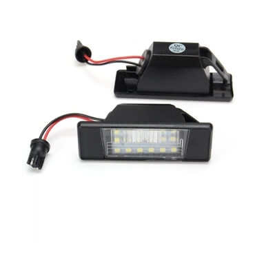 Тунинг LED плафони за регистрационен номер