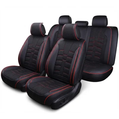 Луксозна ВИП Aвтотапицерия изработена от еко кожа и плат FULL COVER Клас А+