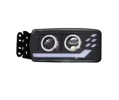 Ляв LED Фар за IVECO STRALIS 24V – DRL, Startup Effect, Лупи, OEM 5801571746