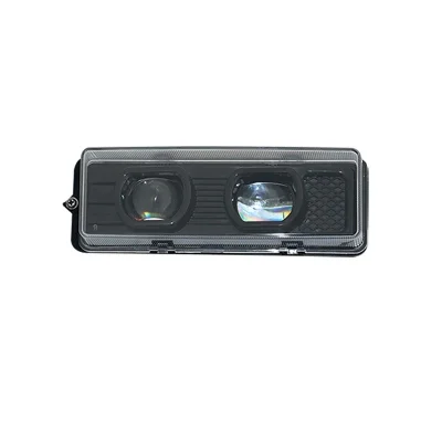 Ляв LED Халоген / Фар за мъгла с двойна лупа за DAF XF95, 75CF, 85CF – OEM 1328861