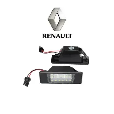 Плафон за регистрационен номер за Renault