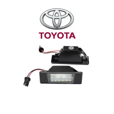 Плафон за регистрационен номер за Toyota