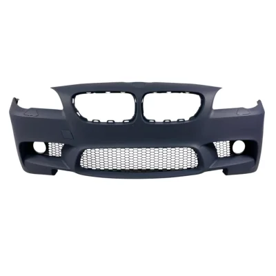 Предна броня за BMW F10 / F11 (2010-2014) - M5 дизайн с отвори за парктроник и отвори за халогени