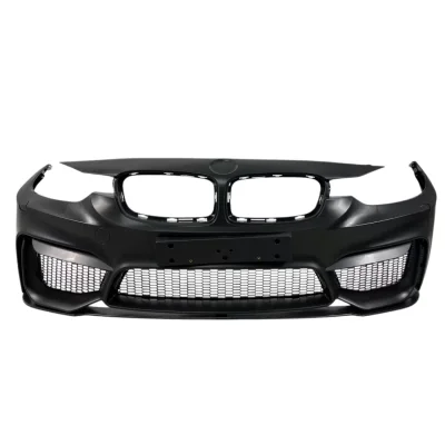 Предна Броня за BMW F30 (2011+) - M3 с лип спойлер - без отвори за парктроник