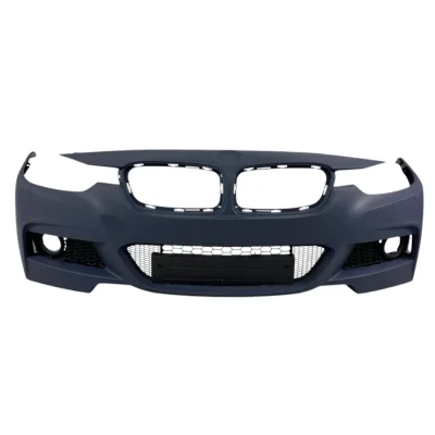 Предна броня за BMW F30 (2012-2018) - M-Tech дизайн с отвори за халогени, без парктроник