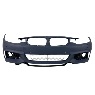 Предна броня за BMW F32 / F36 (2013-2020) - M-Tech дизайн с отвори за халогени и парктроник