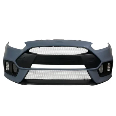 Предна броня за Ford Focus (2015-2018) - RS дизайн с халогени и преден лип