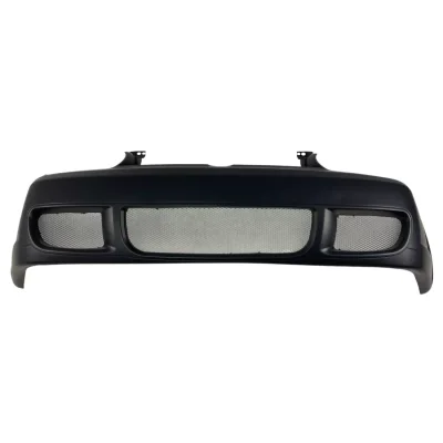 Предна броня за Golf 4 - R32 Дизайн с метални решетки - Jom