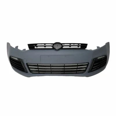 Предна броня за Volkswagen Polo (2011-2017) - R-line дизайн с дневни светлини