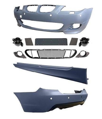 BODY KIT за BMW E60 седан (2003-2007) - M-Tech пакет без халогени
