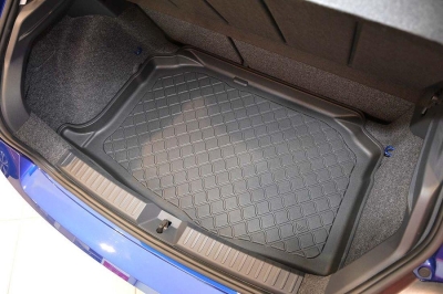 Гумирана стелка за багажник за Seat Ibiza 6F (2017+) Hatchback 5d lower boot; without height adjustable boot floor