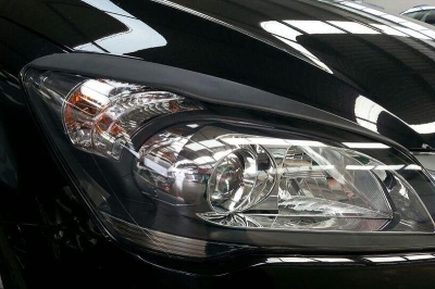 Вежди за фаровете за Kia Ceed (2010+) - черни