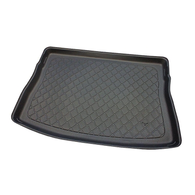 Гумирана стелка за багажник за Volkswagen Golf 7 (2012+) Hatchback 3/5d upper boot (with mini spare tyre/ repair kit when adjustable boot floor in upper position); with full size spare tyre