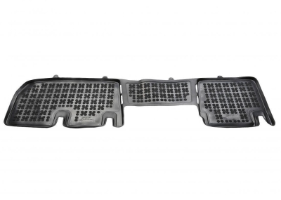 Гумени стелки за Renault Trafic III (2014-2019) - middle (2nd row of seats) with air vents, with passanger doors on the right sides only, except for the SpaceClass version - тип леген