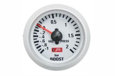 Измервателен уред за турбото Boost Meter - VDO бял
