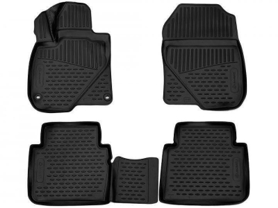 3D Гумени стелки за Honda CR-V (2017+) 4 pcs.