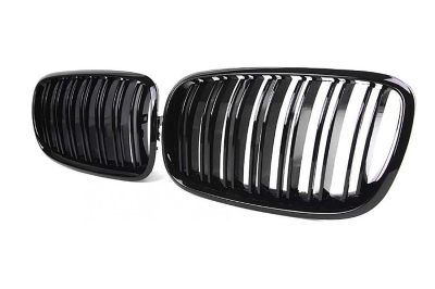Решетки за BMW X5 E70 / X6 E71 (2007+) - Двойни - Гланц