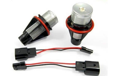 5W Лед крушки за ангелски очи за BMW E39 / E60 / E53 X5 / E65 / E87 / E63 - жълт цвят