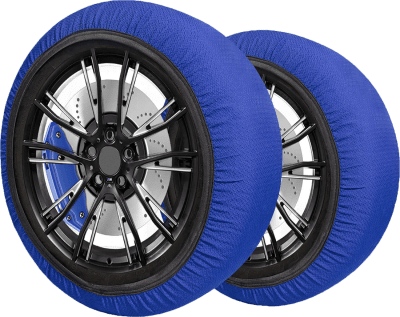 Текстилни вериги за сняг Streetech - син цвят - размер XS - 2бр.