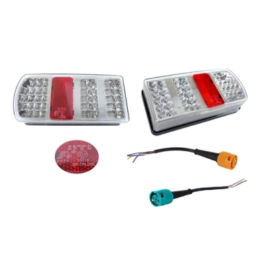 Комплект Диодни LED стопове 12V 24V Волта бус камион ТИР ремарке