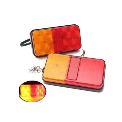 Комплект Диодни LED стопове 12V Волта бус камион ТИР ремарке