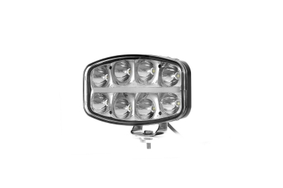 Нов мощен 64W LED Лед Фар Халоген с Три Функции Неон Neon ефект 12-24V Бяла светлина 6500LM