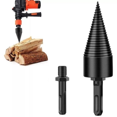 Конус за цепене на дърва за перфоратор с трионовиден профил на резбата 32 мм с накрайник SDS+